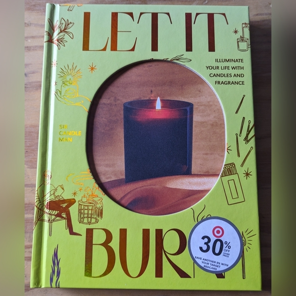 New Hardback Book, Let It Burn Sir Candle Man, T3MIS